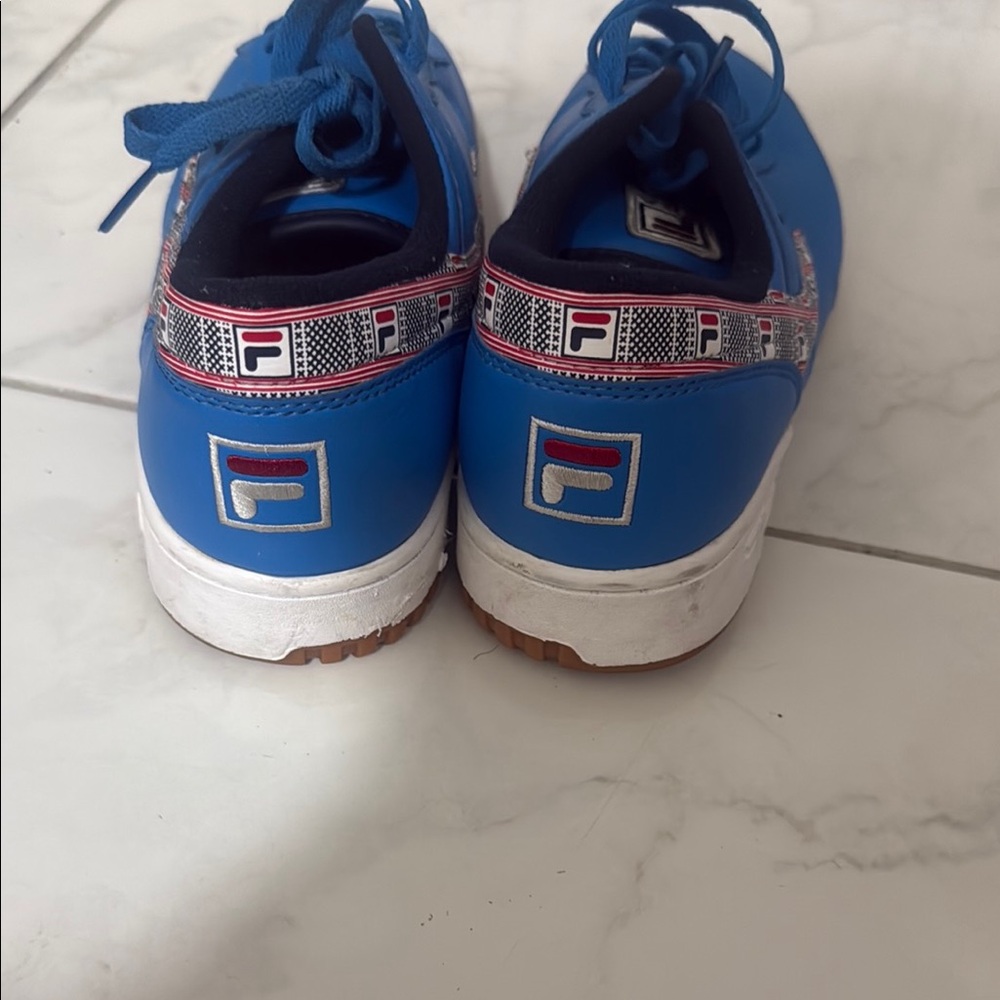 Fila Vibrant Blue Athletic Shoes